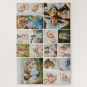 Puzzle Collage simple de 16 photos (Vertical)