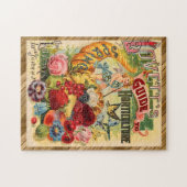 Puzzle COLLECTE DE PRINTEMPS D'ENSEMBLE Floral Victorian (Horizontal)