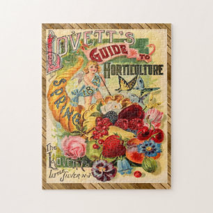 Puzzle COLLECTE DE PRINTEMPS D'ENSEMBLE Floral Victorian
