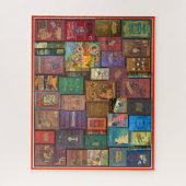 Puzzle COLLECTE vintage DE LIVRES (Vertical)