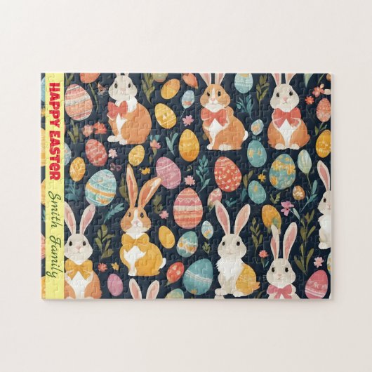 Puzzle Collection Bunny Boho de Pâques (Horizontal)