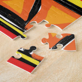Puzzle Collection chaude de triangles (Côté)