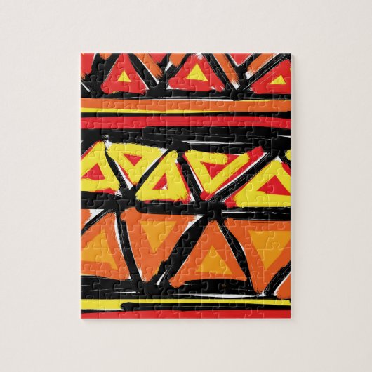 Puzzle Collection chaude de triangles (Vertical)