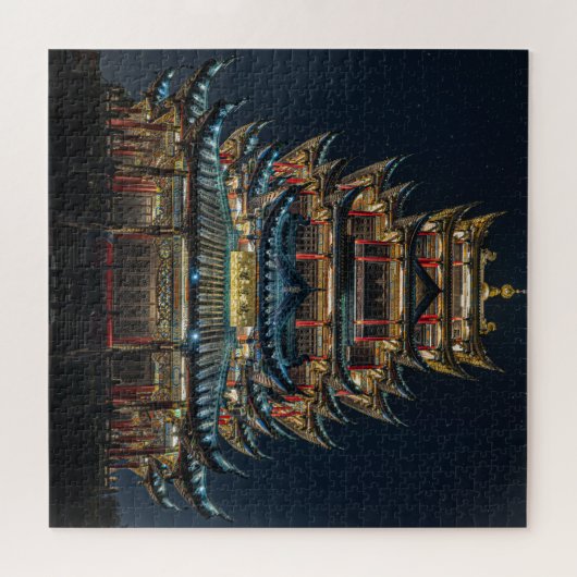 Puzzle Collection d'architecture - Pagode (Horizontal)