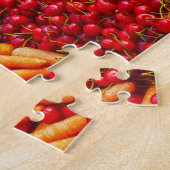 Puzzle Collection de fruits et légumes (Côté)