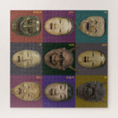 Puzzle Collection de masques Noh (Horizontal)