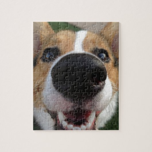 Puzzle Collection de nez de chien de corgi de Gallois (Vertical)