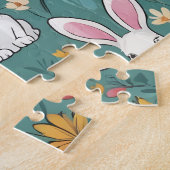 Puzzle Collection de Pâques Bunny tendance (Côté)