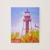 Puzzle Collection de phare de Sanibel (Vertical)
