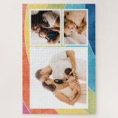 Puzzle Collection de photos de la famille Rainbow (Vertical)
