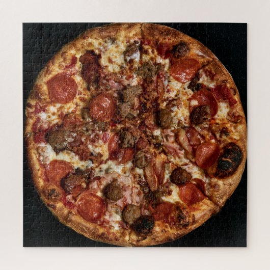 Puzzle Collection de pizzas gastronomiques (Vertical)