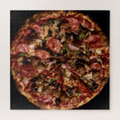 Puzzle Collection de pizzas gastronomiques (Horizontal)