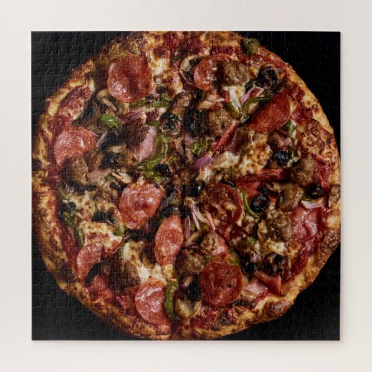 Puzzle Collection de pizzas gastronomiques (Vertical)