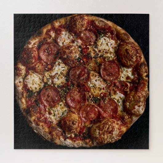 Puzzle Collection de pizzas gastronomiques (Vertical)