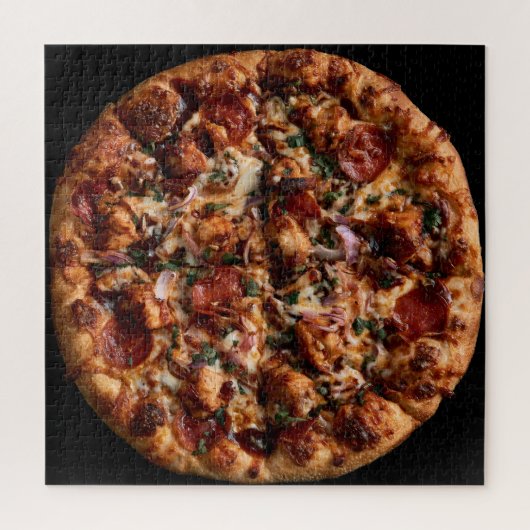 Puzzle Collection de pizzas gastronomiques (Vertical)