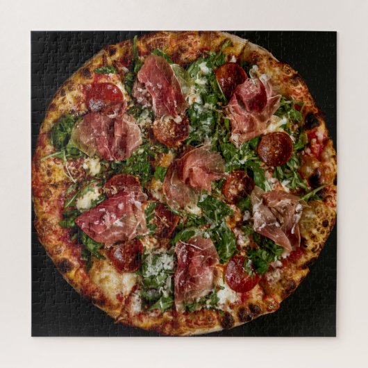 Puzzle Collection de pizzas gourmandes (Vertical)