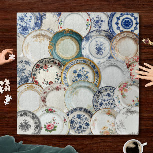 Puzzle Collection de plaques décoratives en porcelaine Ar