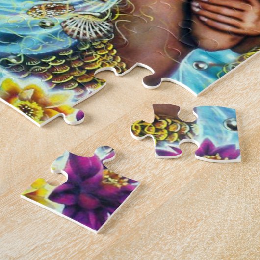 Puzzle Collection élémentaire - Eau - Sirène (Côté)