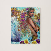 Puzzle Collection élémentaire - Eau - Sirène (Vertical)