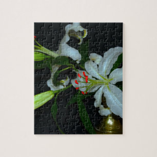 Puzzle Collection Irlandaise de laiton et de fleurs