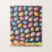 Puzzle Collection moderne d'oeufs de Pâques heureux (Vertical)
