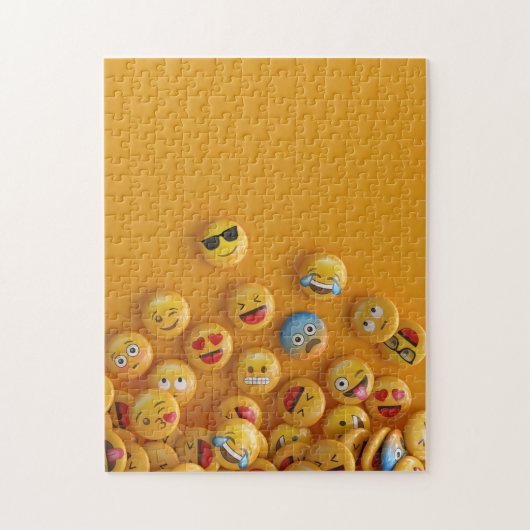 Puzzle Collection Orange Bliss Emoji (Vertical)