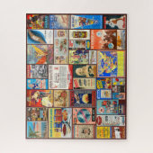 Puzzle COLLECTION vintage 20e PAPIER EPHEMERA (Vertical)