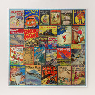 Puzzle COLLECTION vintage DE LIVRES DU 20e SIÈCLE