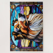 Puzzle Collie Stainverre look (Vertical)