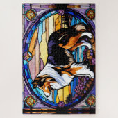 Puzzle Collie Stainverre look (Vertical)