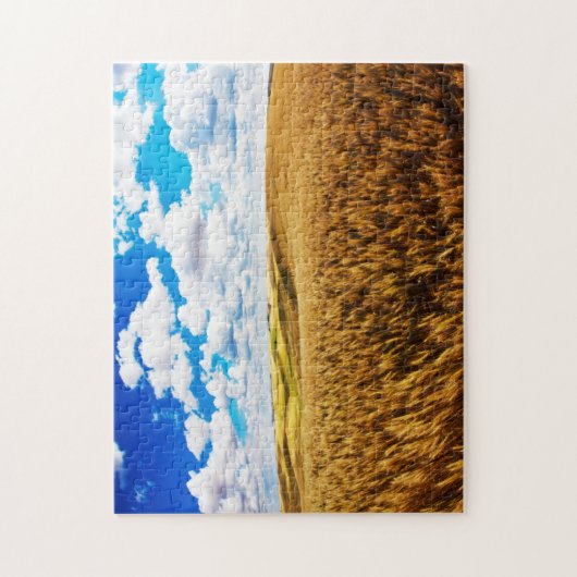 Puzzle Collines à rouleaux de blé mûr (Vertical)