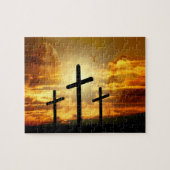 Puzzle Colombe bénie par Jésus-Christ Calvery de Vierge (Horizontal)