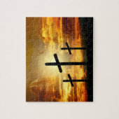 Puzzle Colombe bénie par Jésus-Christ Calvery de Vierge (Vertical)