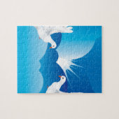 Puzzle Colombe dans le ciel 7 (Horizontal)