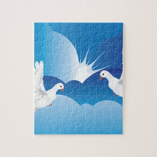 Puzzle Colombe dans le ciel 7 (Vertical)