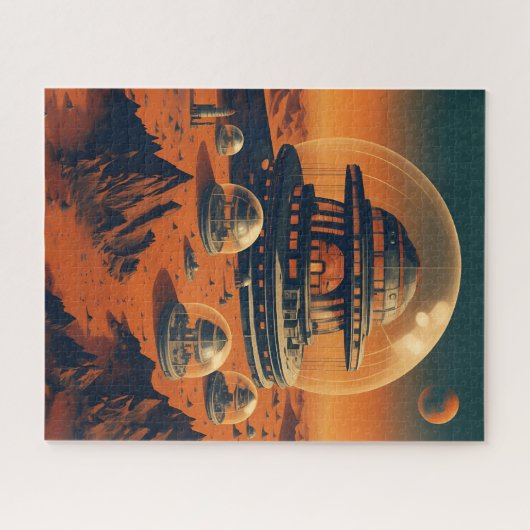 Puzzle Colonie spatiale (Horizontal)