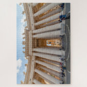 Puzzle Colonnade de Bernini, place Saint-Pierre, Rome, It (Vertical)