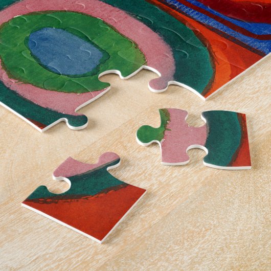 Puzzle Color Study, 1913 par Wassily Kandinsky (Côté)