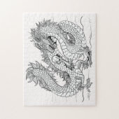 Puzzle Color Your Own Pearl Dragon (Vertical)
