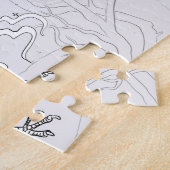 Puzzle Color Your Own Raven Gryphon (Côté)