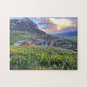 Puzzle Colorado Mountain Photo