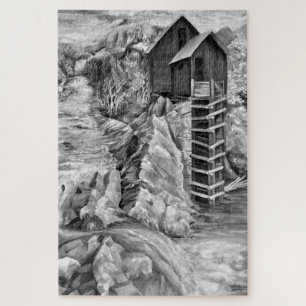 Puzzle Colorado Rocky Mountains River Crystal Mill