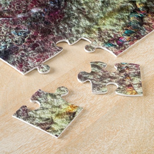 Puzzle coloré (Côté)