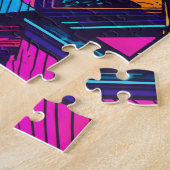 Puzzle coloré (Côté)
