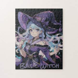 Puzzle Coloré/Anime/sorcière/Halloween