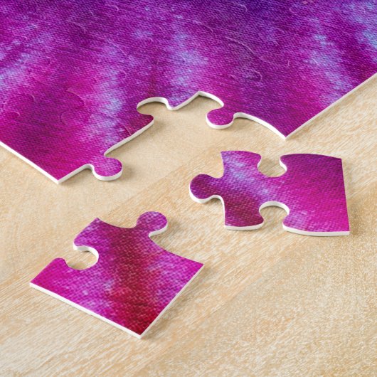 Puzzle Coloré Cravate-Dye -Dye Abstrait. (Côté)