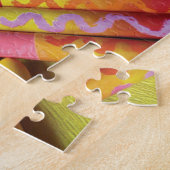Puzzle coloré Crayon (Côté)