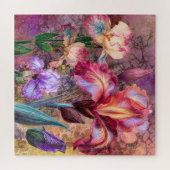 Puzzle coloré d'iris en pièces (Horizontal)