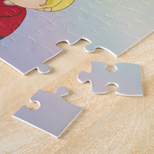 Puzzle coloré géant (Côté)