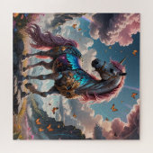 Puzzle coloré Unicorn (Horizontal)